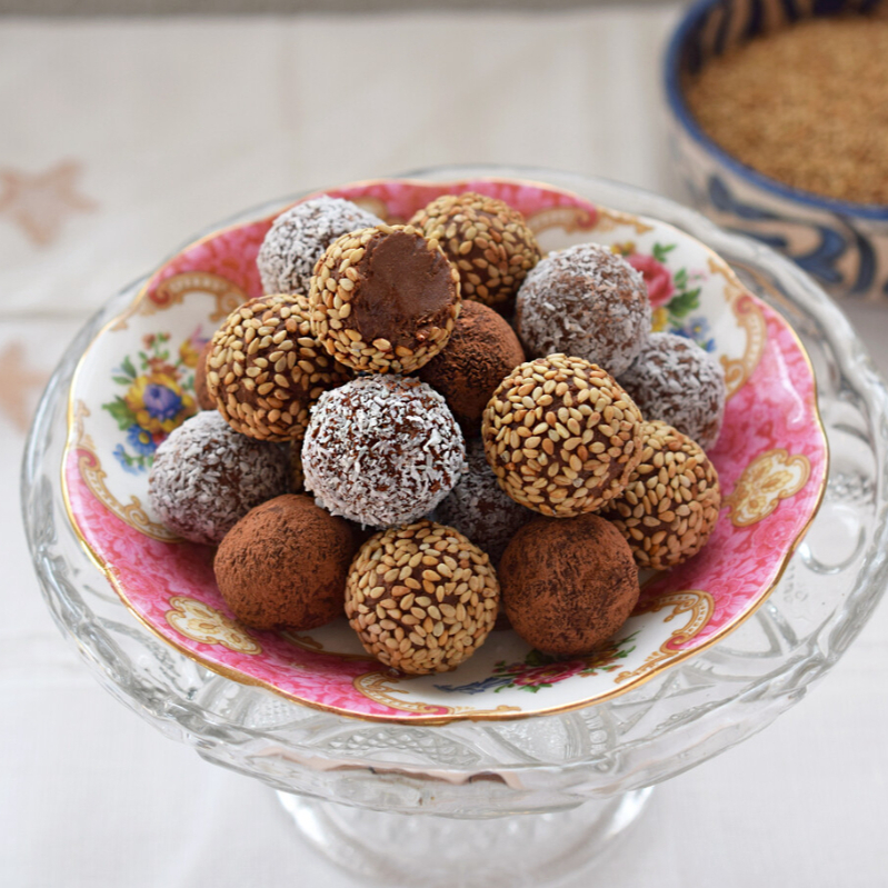 TRUFAS DE CHOCOLATE