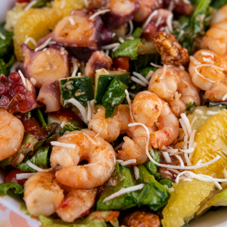 Ensalada de Mariscos Ahumados