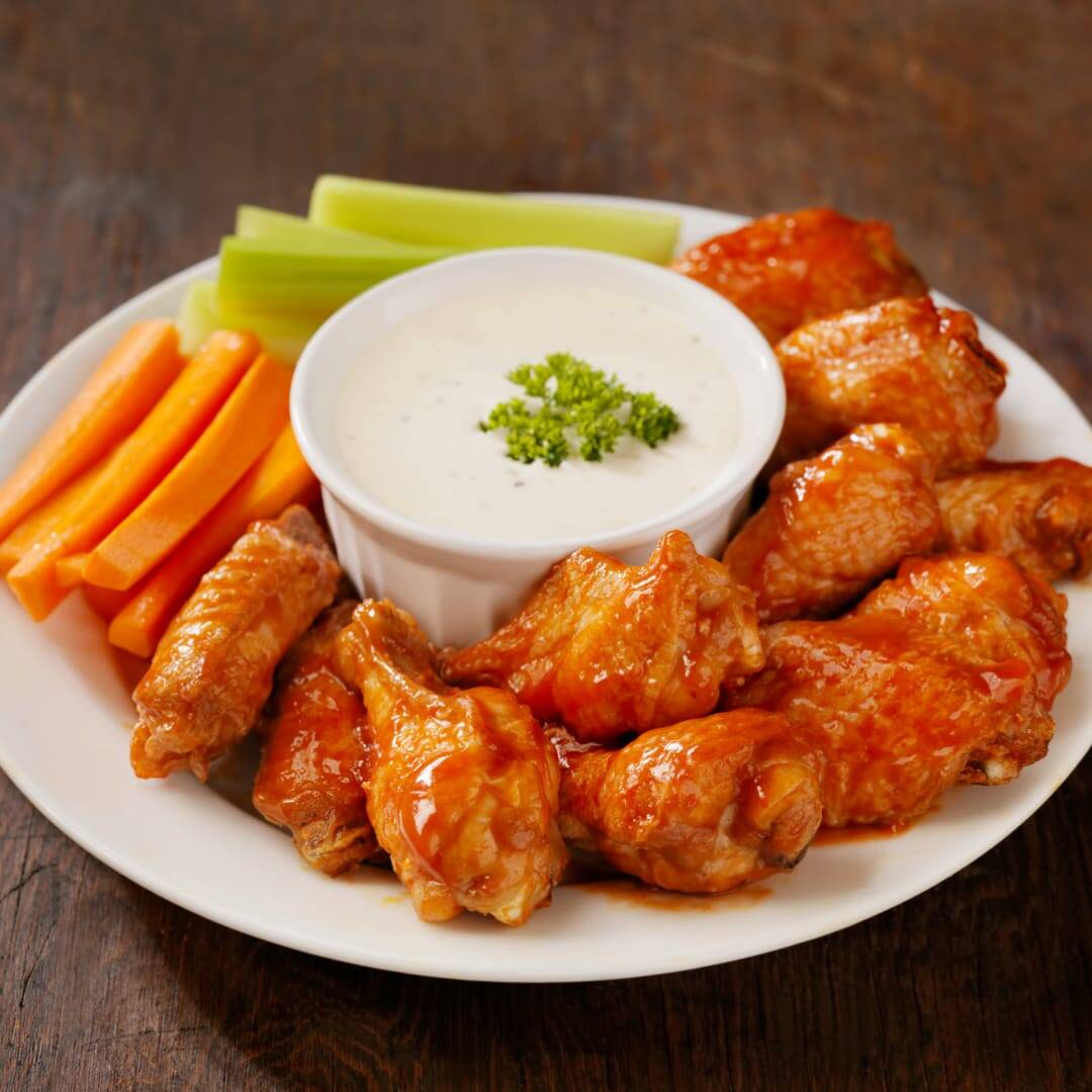 Alitas Orden Grande + Bastones + Dip
