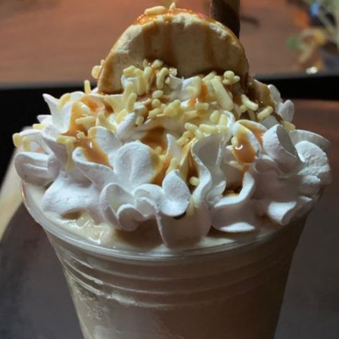 Frappé Mazapán