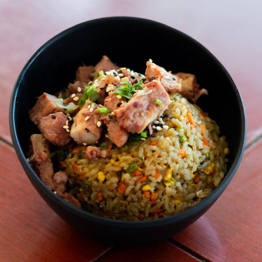 Yakimeshi de Arrachera