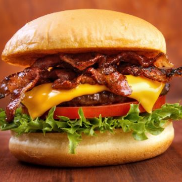 Hamburguesa de Jamón y Queso