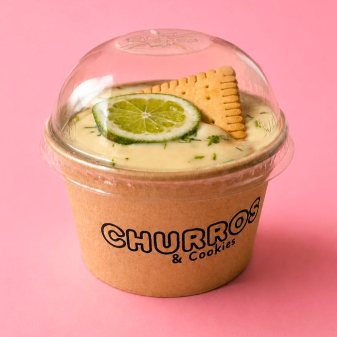 Carlota de Cheesecake de Limón