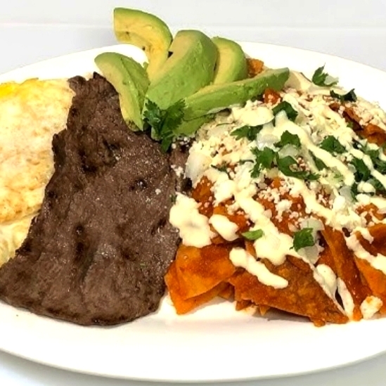 Chilaquiles con Carne