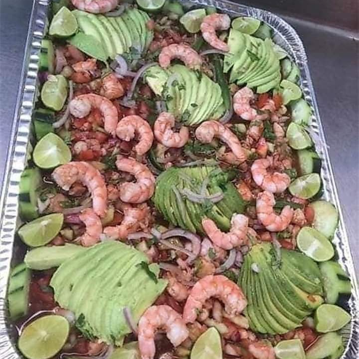 Charola Para 8 Personas Mariscos