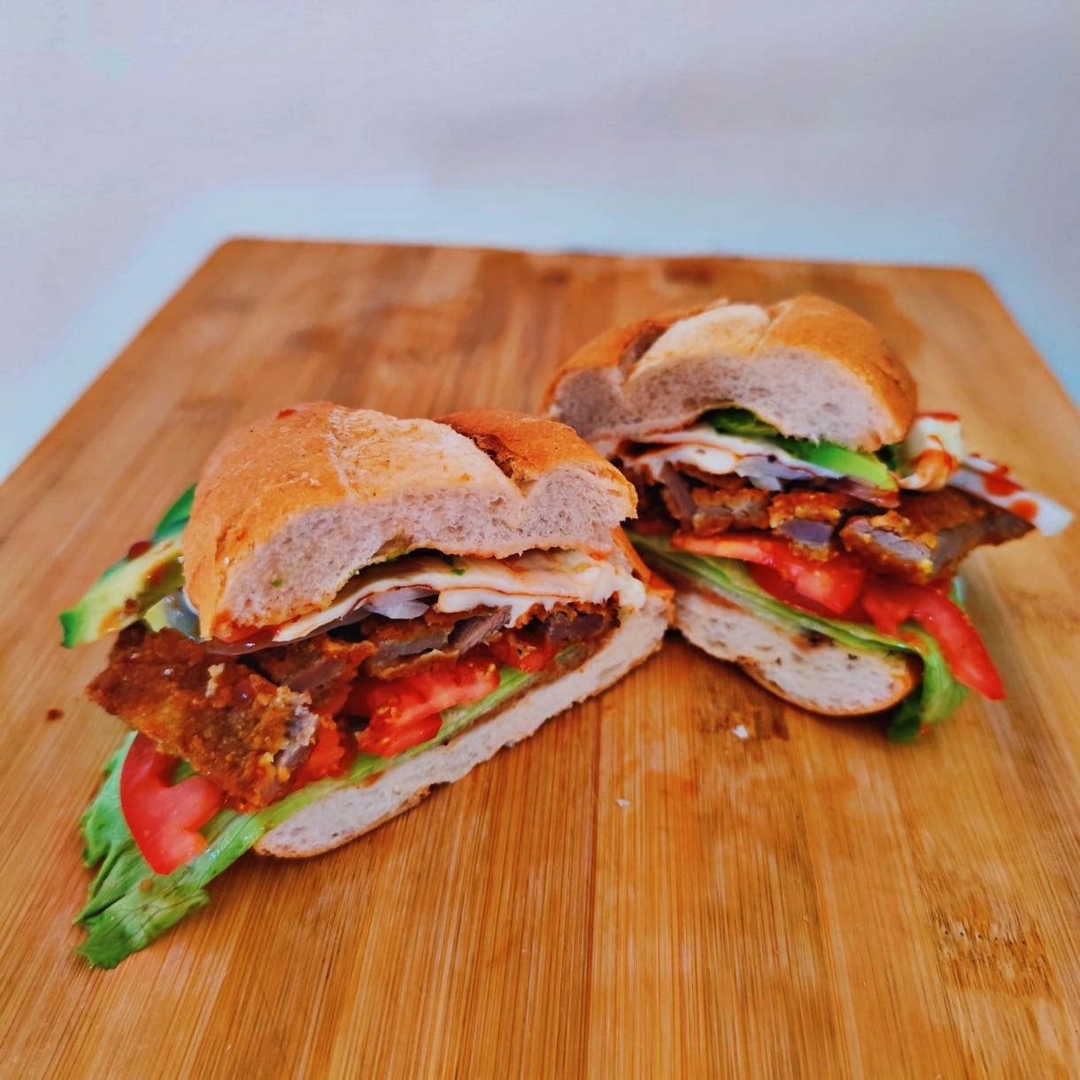 Torta de Milanesa de Cerdo y COCA-COLA