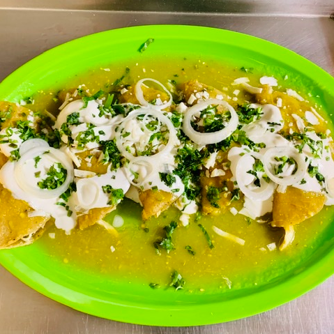 Enchiladas de Pollo