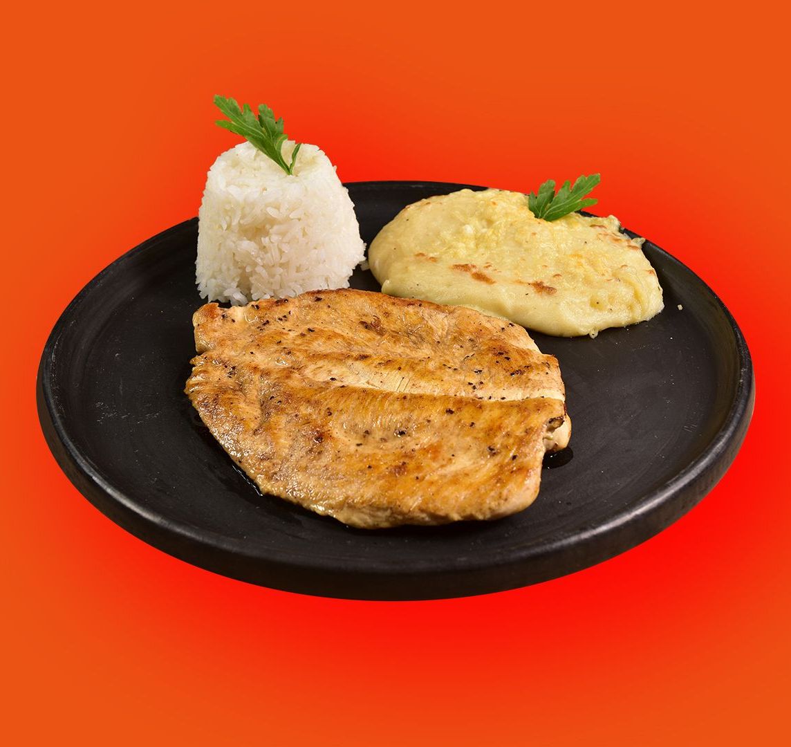 Pechuga a la plancha / Puré
