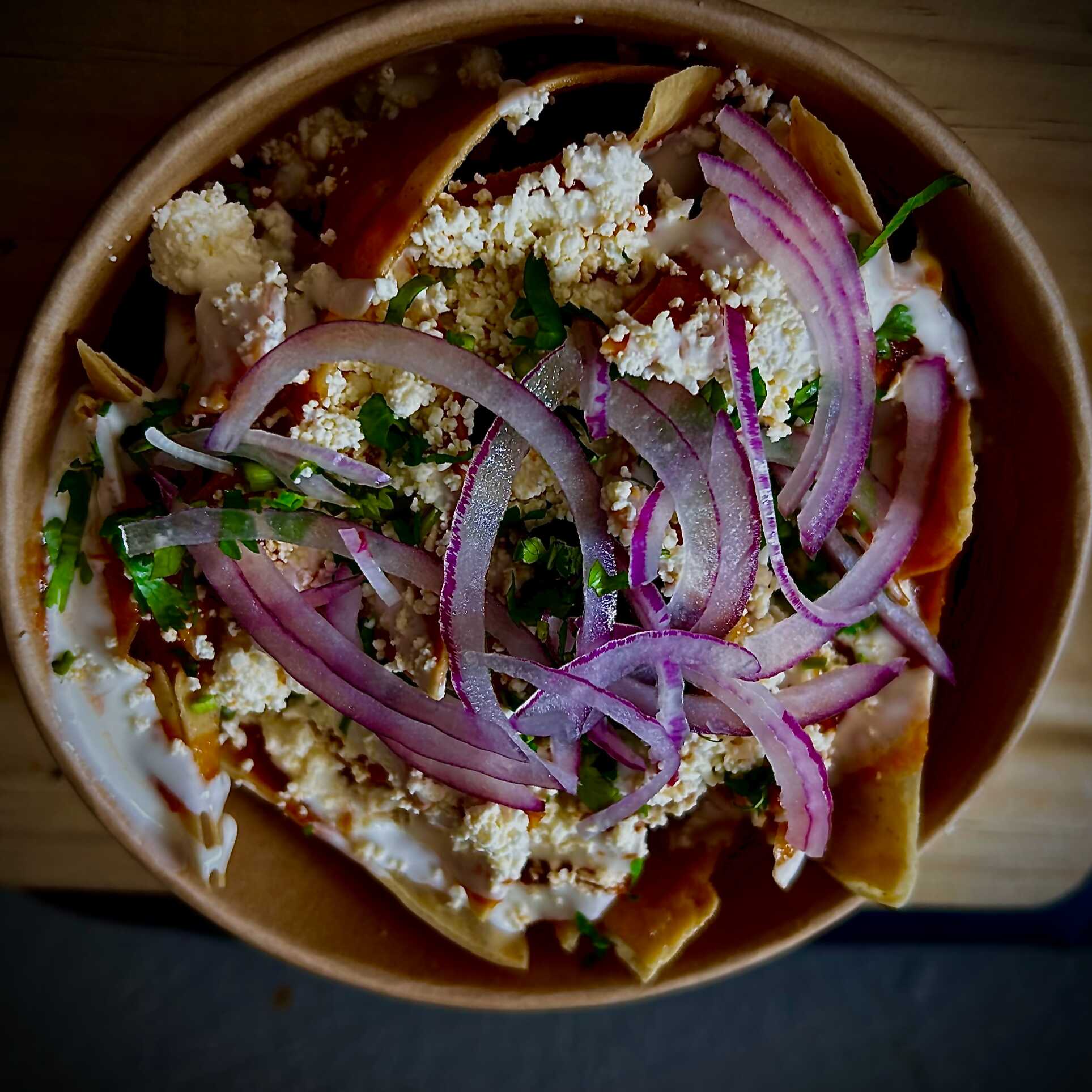 Chilaquiles Grandes Sencillos