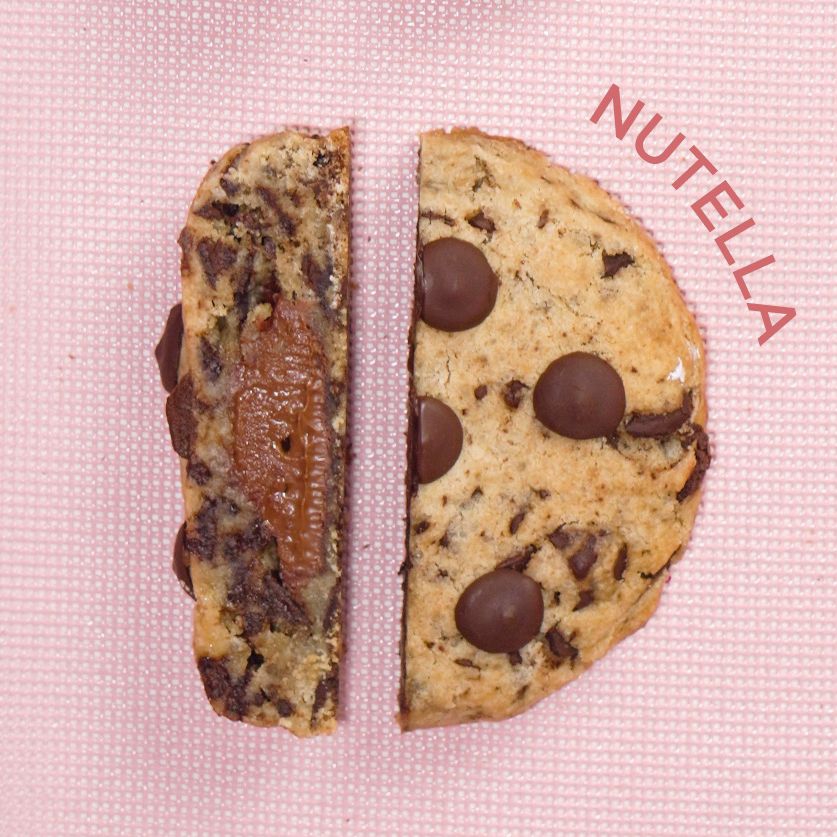 Galleta New York de Nutella