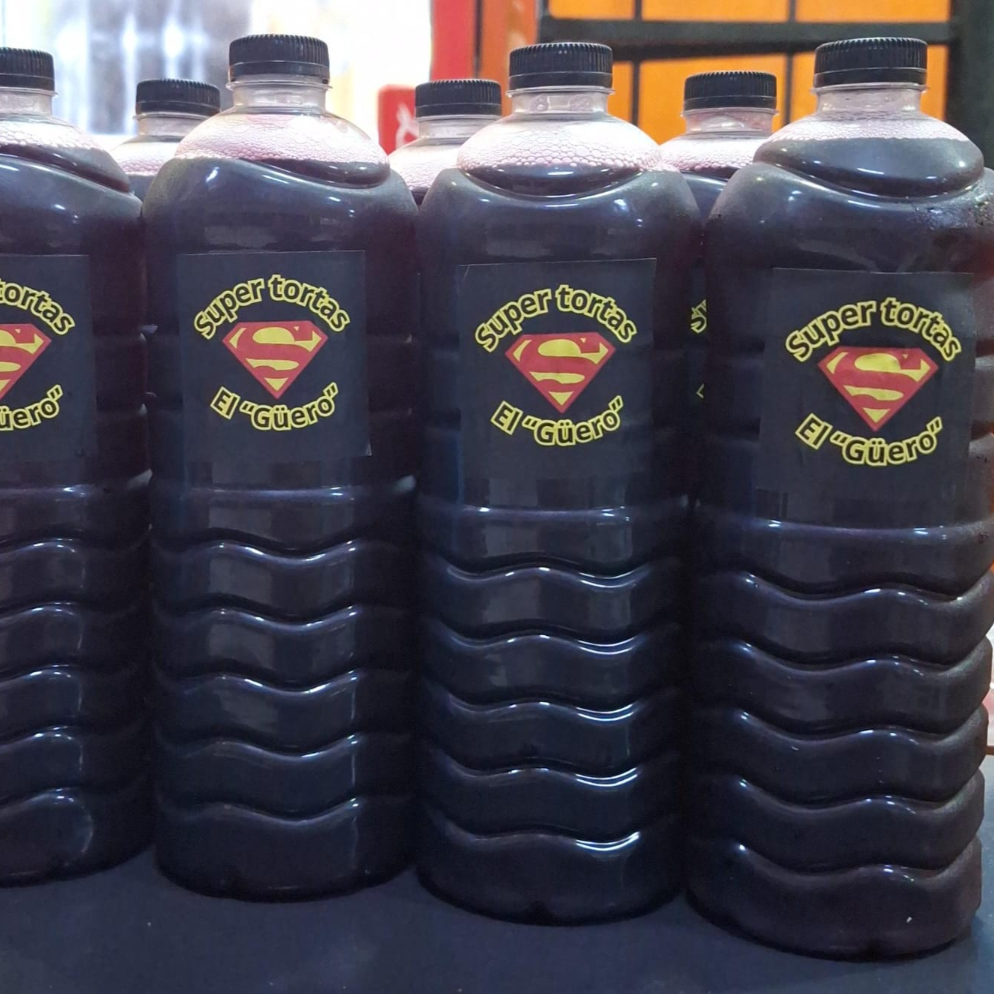 Agua de Jamaica 1 Litro