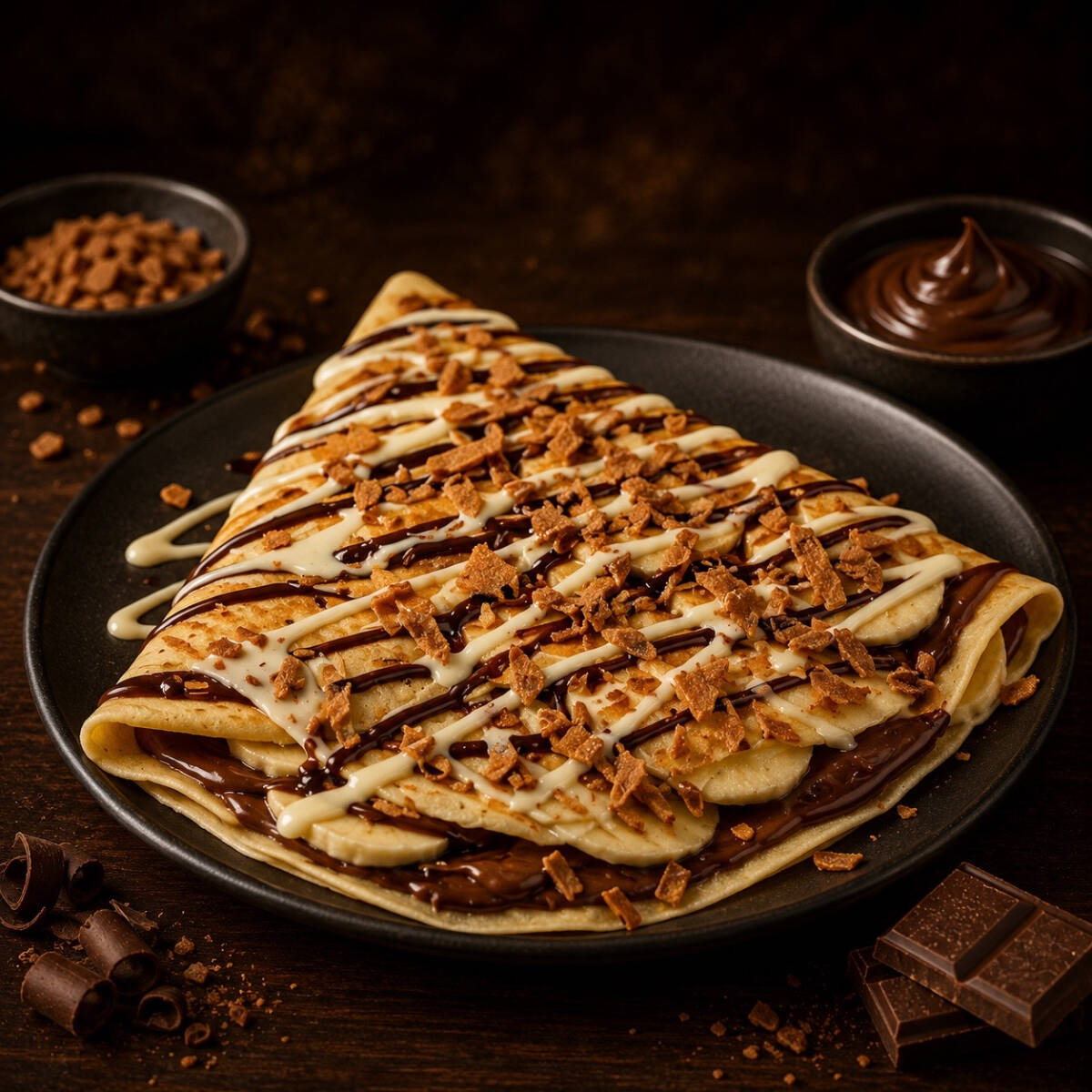 Crepa de Nutella y Plátano