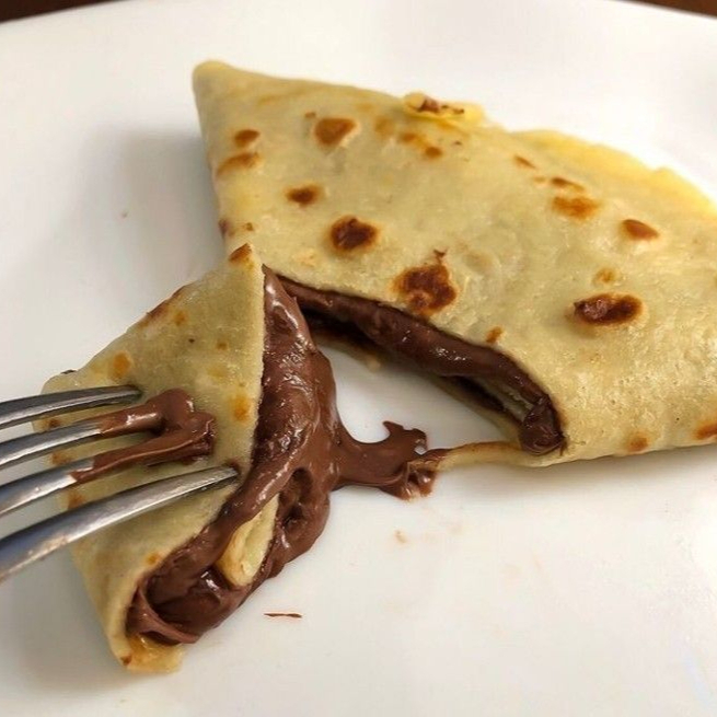 Crepa Fusión Nutella