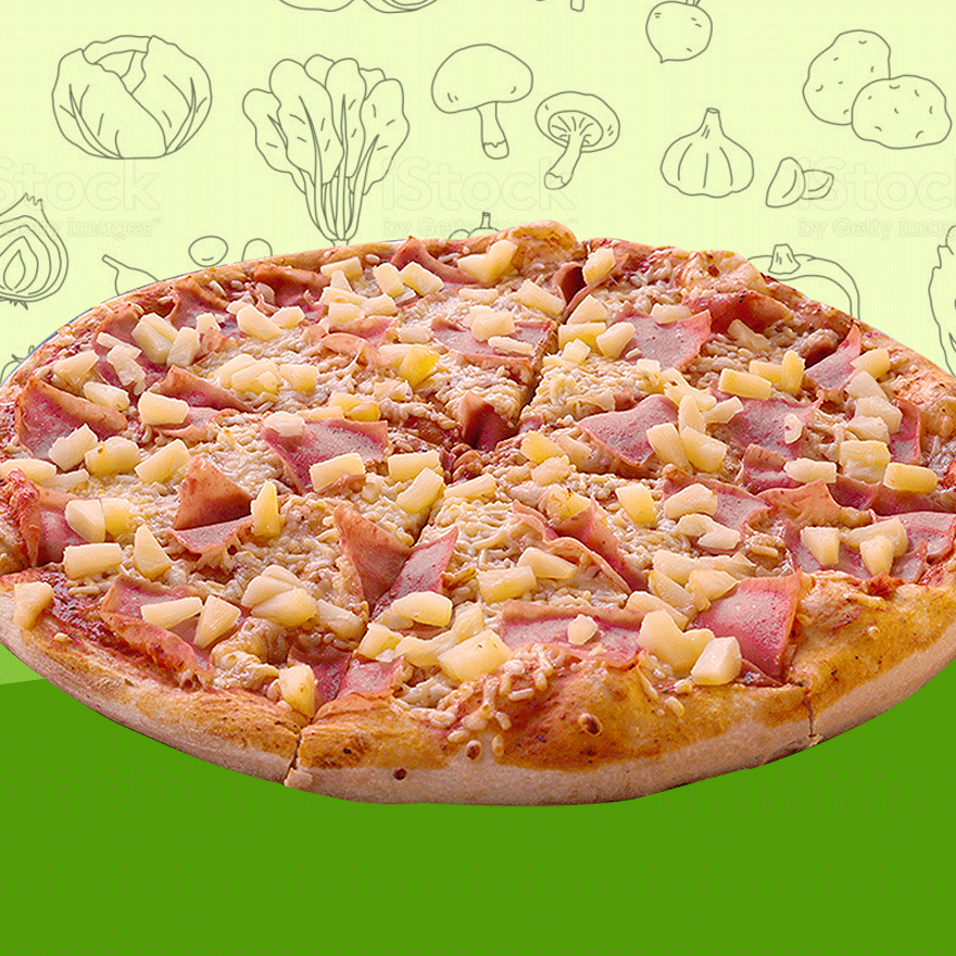 Pizza Familiar Hawaiana C