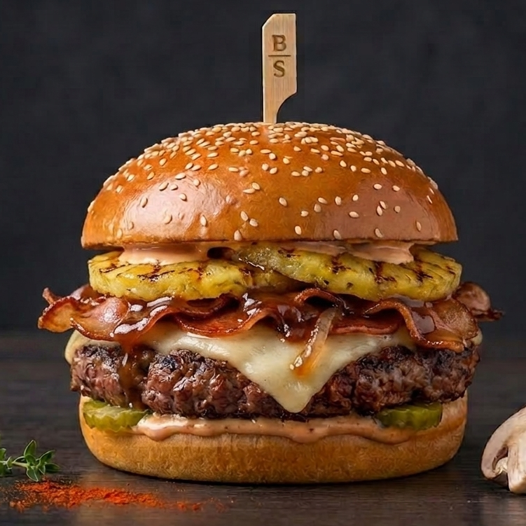 Hawaiian Pineapple Burger