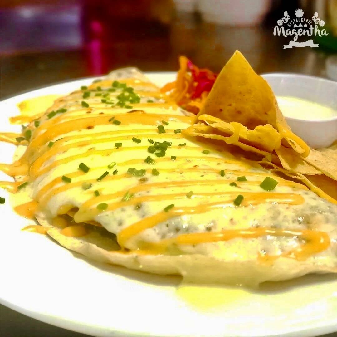 Quesadilla Vegetariana.