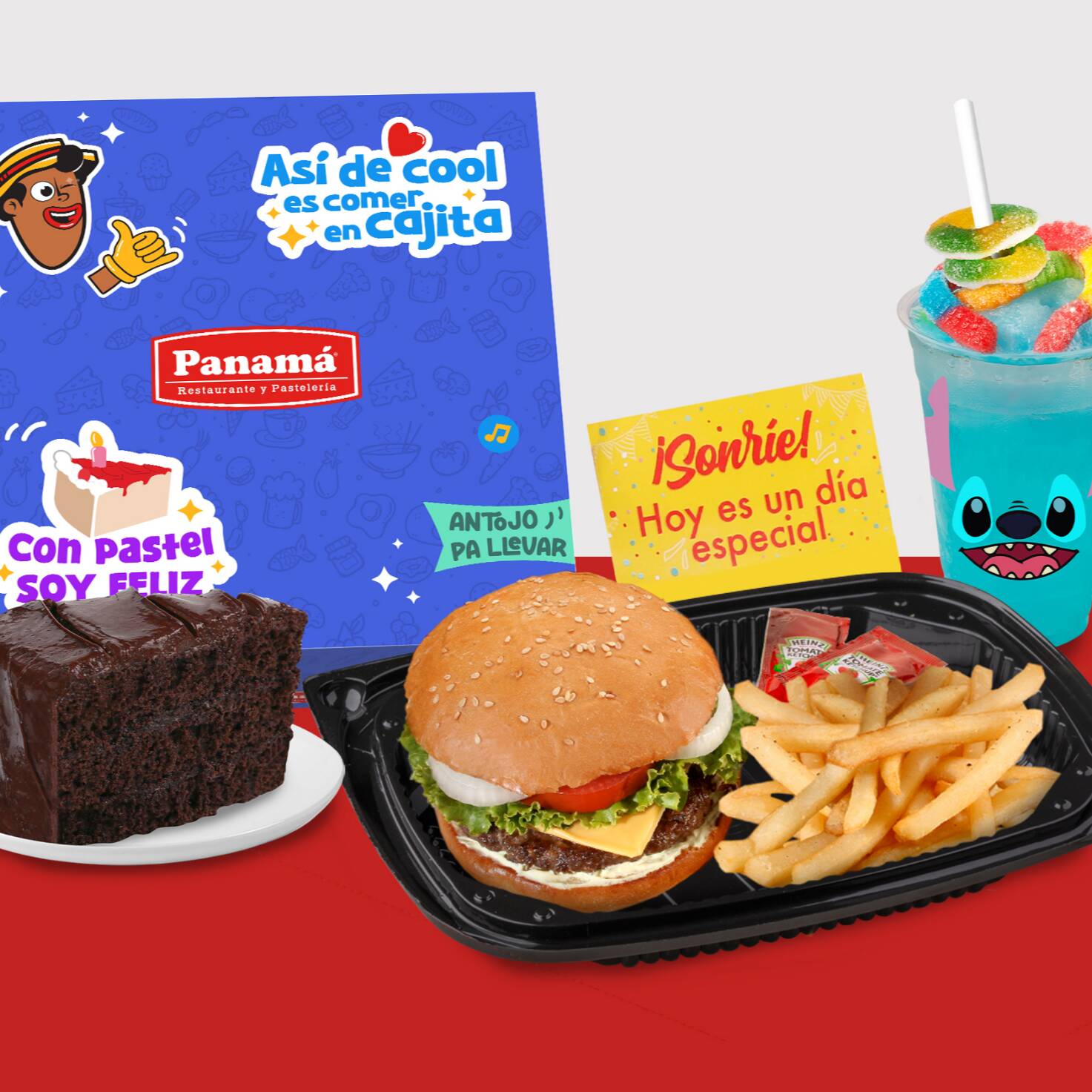 Panabox Kids Graduados Comida
