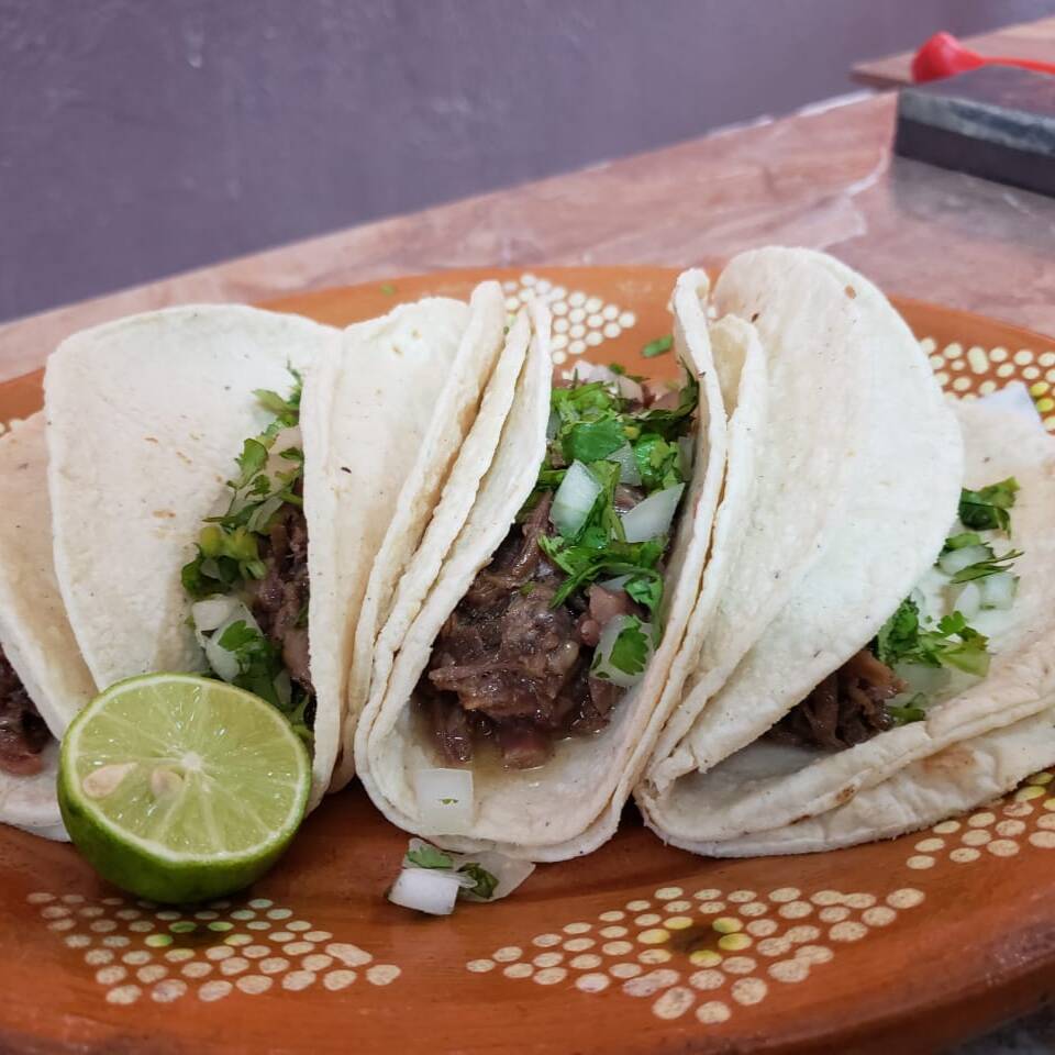Tacos De Maiz De Barbacoa