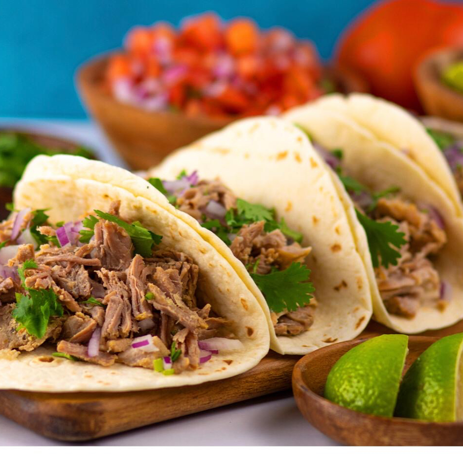 TACOS DE CARNITAS