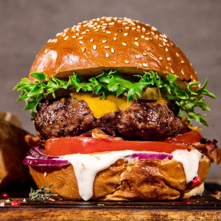 2 Hamburguesas de Res