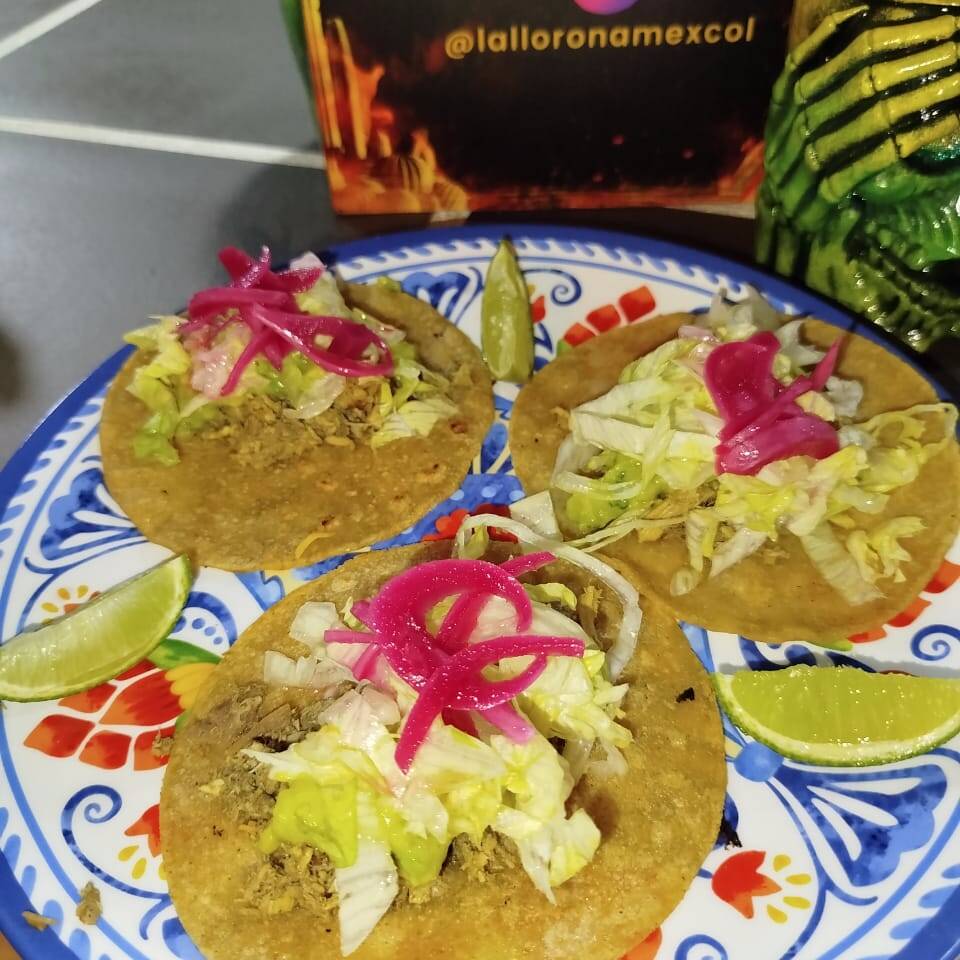 Tacos Personales El Chicken Mex X 3