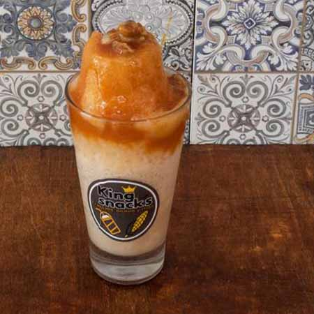 Raspa de Nuez con Cajeta Quemada