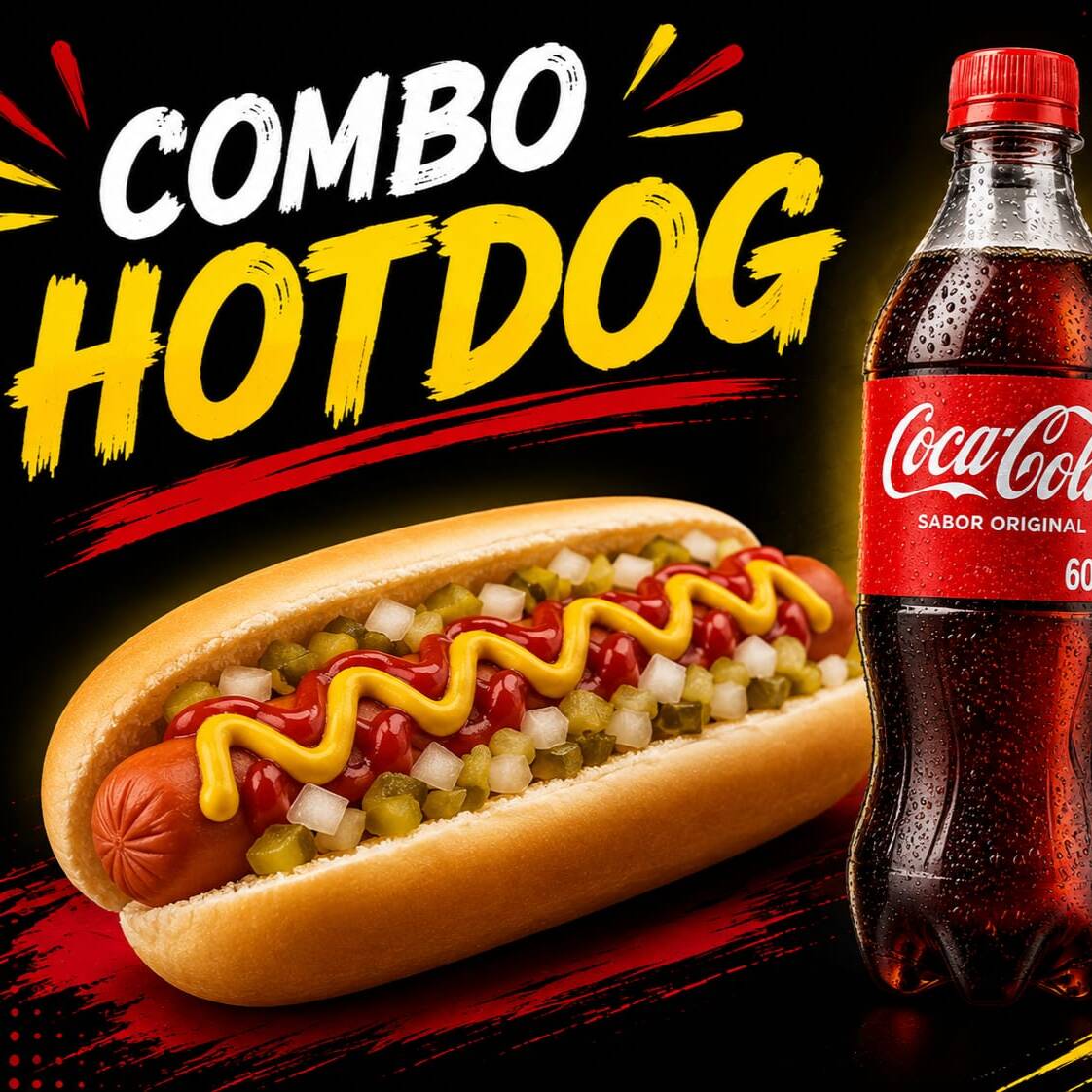 Combo Hotdog+ Bebida