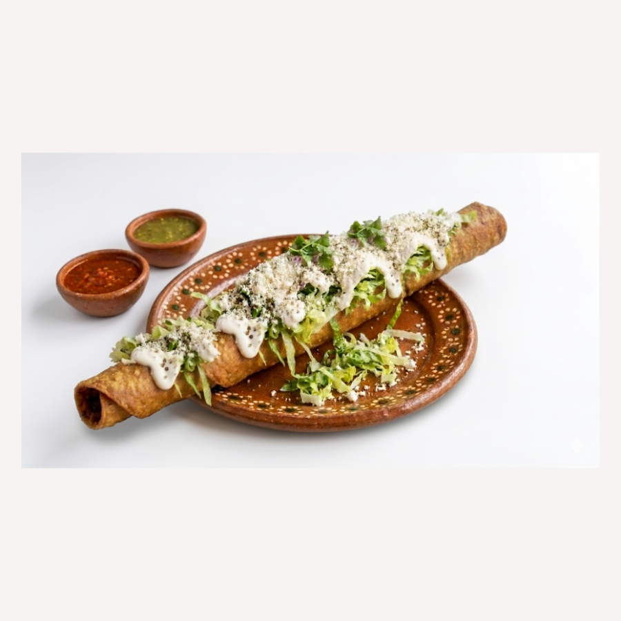 Taco Dorado de Papa (1 pz.)