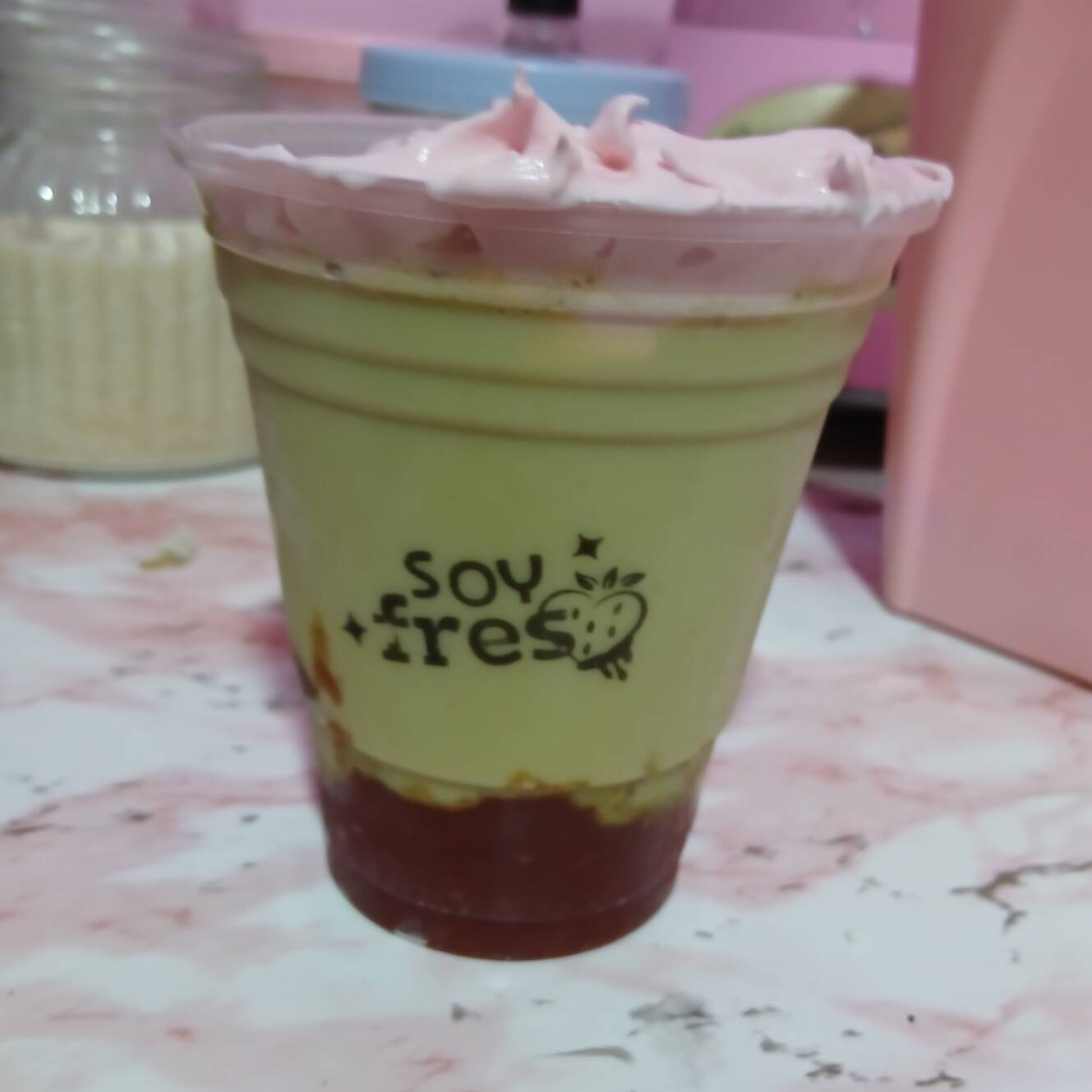 Strawberry Matcha