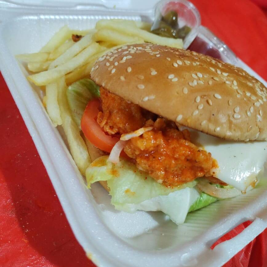 Hamburguesa de boneless