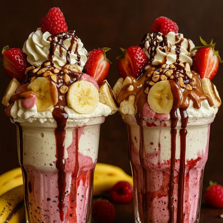 FRESAS CON CREMA Y QUESO