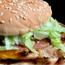HAMBURGUESA POLLO