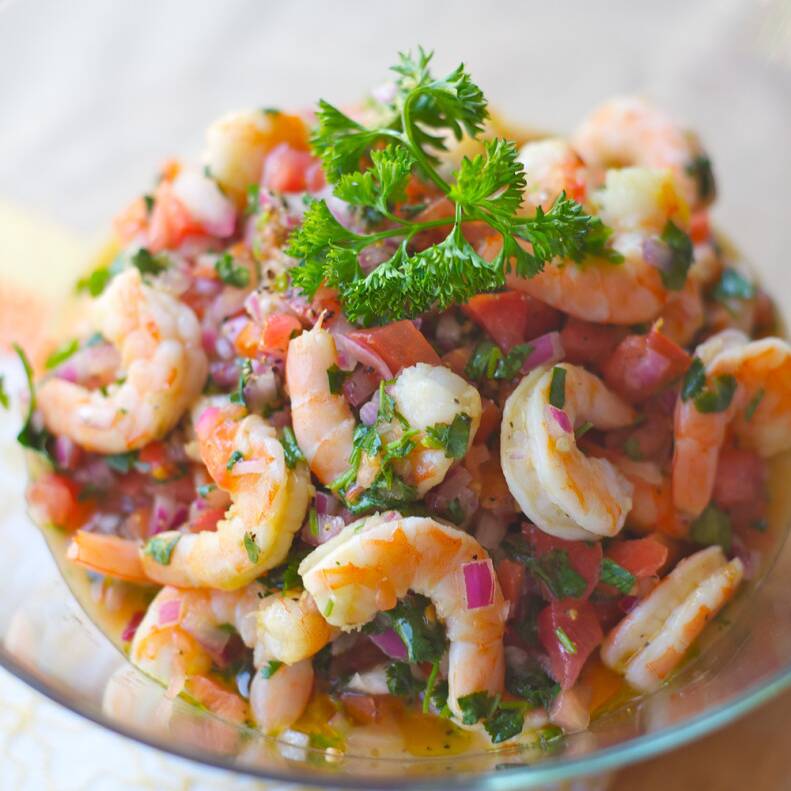Ceviche de Camarón Mediano