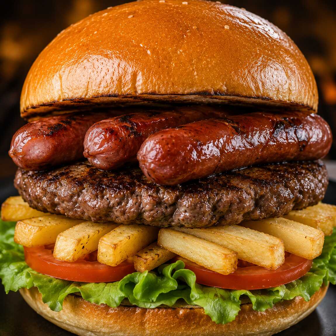 Hamburguesa Parrillera