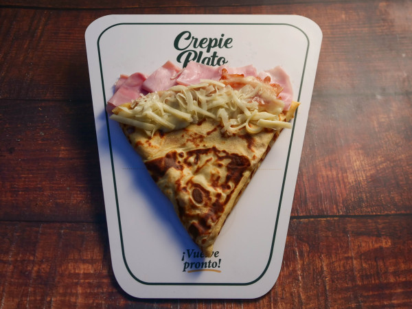 Crepa de Jamón con Queso