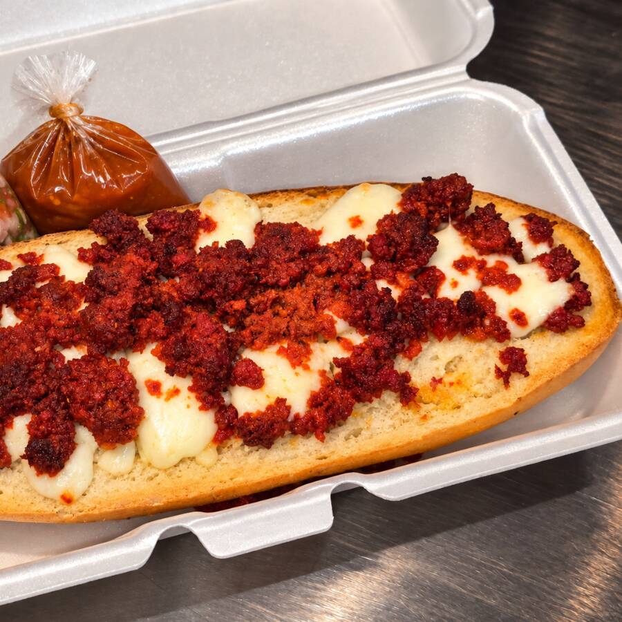 Mollete de Choriqueso
