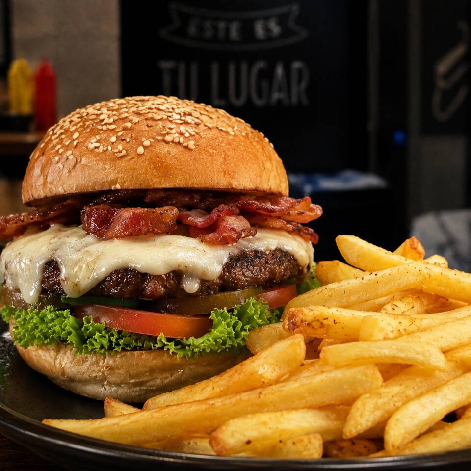 Hamburguesa de Res (promo)