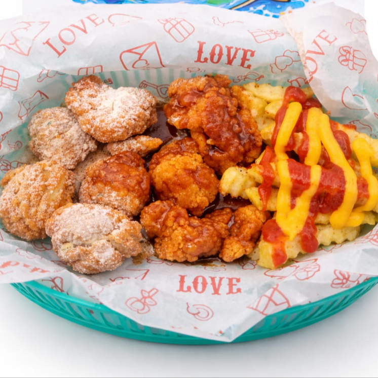 Boneless (250gr) + Papas