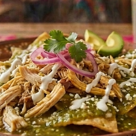 Orden de Chilaquiles con Pollo