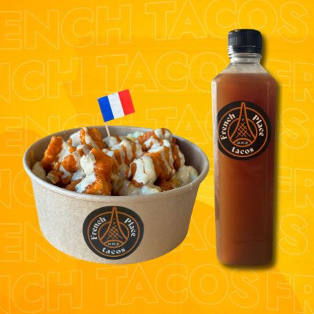 Bowl Boneless (Buffalo,BBQ,Habanero+ Te de la Casa
