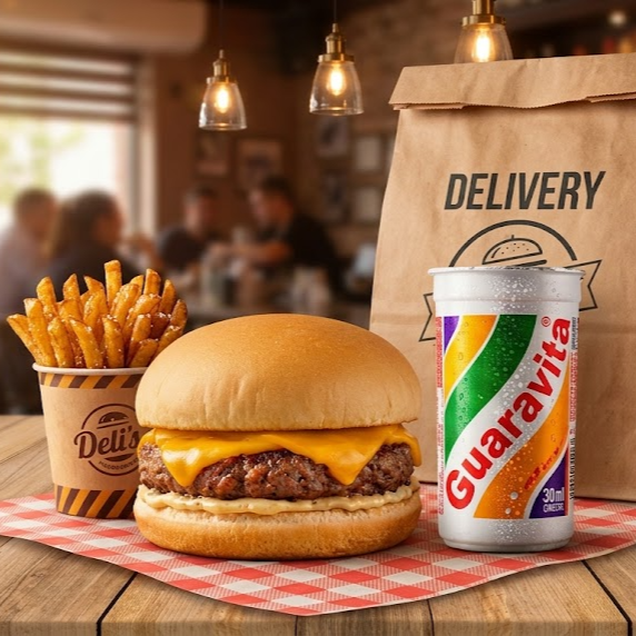 X-Burguer, Batata P, Guaravita