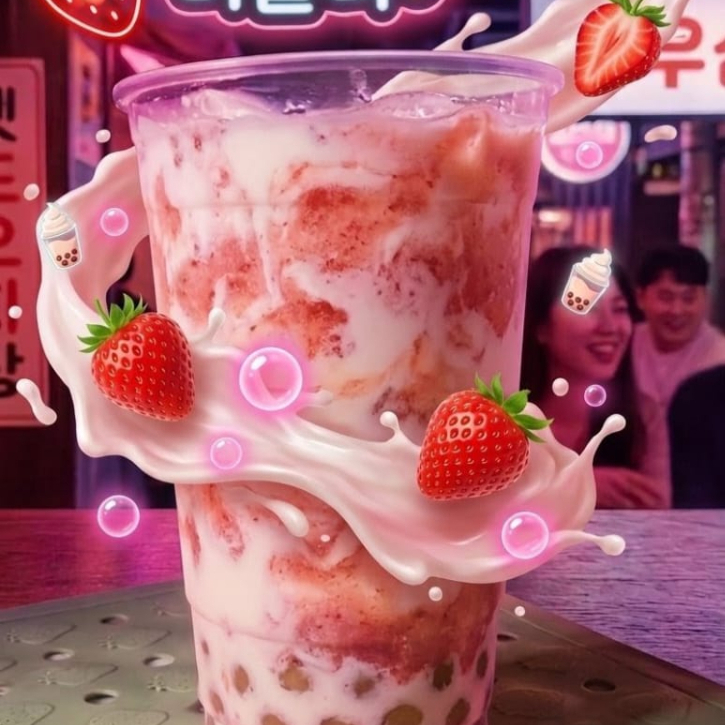 Corean Milkis Fresa