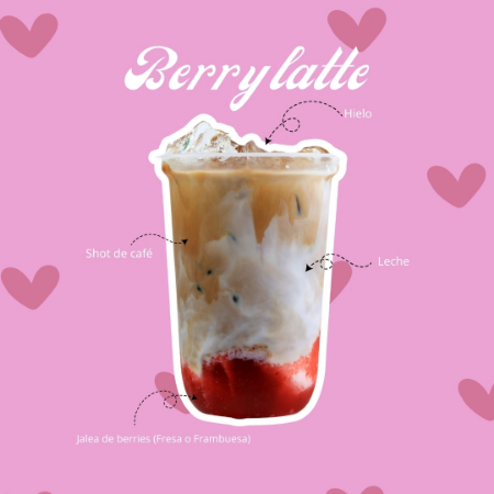 Berry Latte