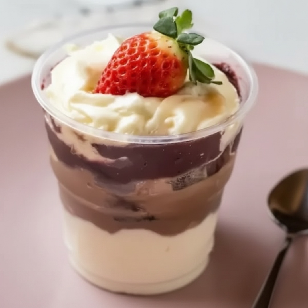 Uma combinação irresistível de chantilly proteico diet, mousse de chocolate, brownie zero açúcar e morangos frescos. Camadas equilibradas para quem busca sabor e leveza, sem açúcar. Informação Nutricional (100g): Valor Energético 170 kcal, Carboidratos 14g, Proteínas 9g, Gorduras Totais 10g (Saturadas 4g), Fibra Alimentar 1,2g e Sódio 40mg. Lista de Ingredientes: Chantilly proteico diet (creme de leite, whey protein), mousse de chocolate diet (creme de leite, cacau em pó, chocolate diet), brownie artesanal (whey protein, ovos, óleo de coco, farinha de castanha de caju, farinha de arroz, chocolate diet, cacau em pó), morangos picados e adoçantes (stevia, sucralose, sorbitol e maltitol). Alergênicos: Contém leite e ovos. Pode conter traços de: castanha de caju, castanha-do-pará, nozes, amêndoas e soja. Não contém glúten. Não contém açúcar.