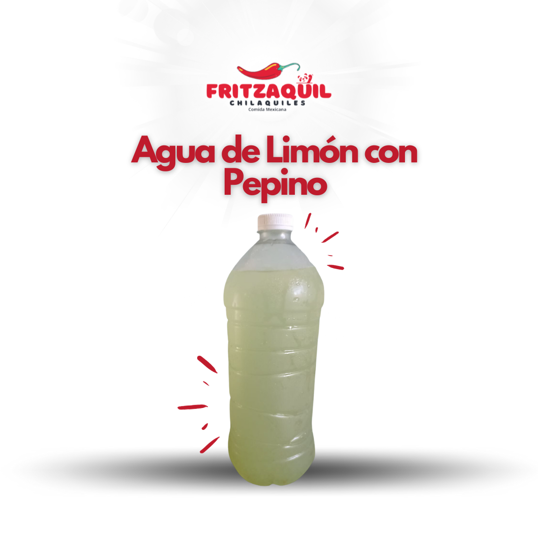 Agua de Limón con Pepino