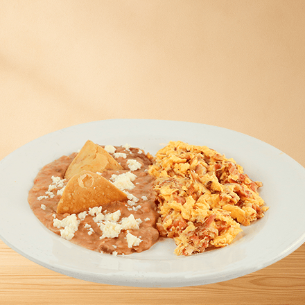 Huevos Revueltos con Tocino