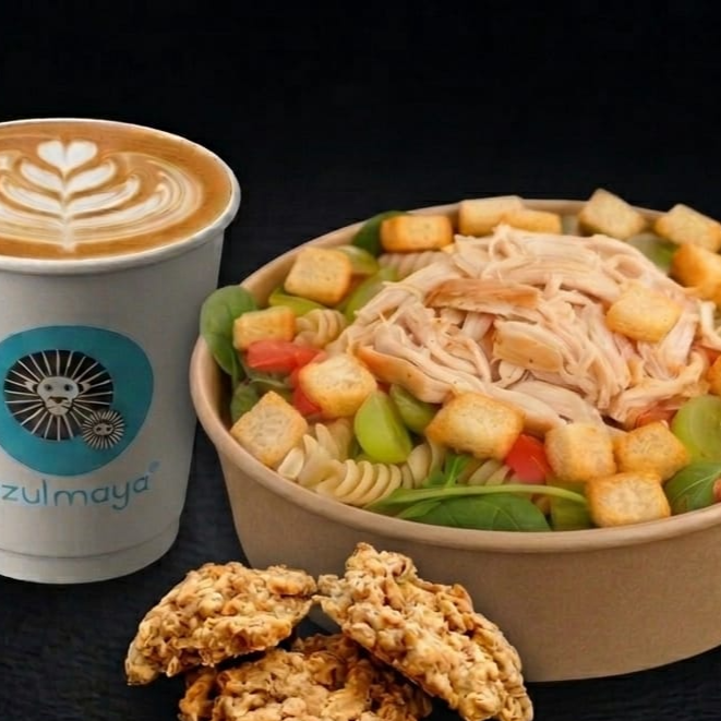 Ensalada Grande Capuccino y Galleta de Avena