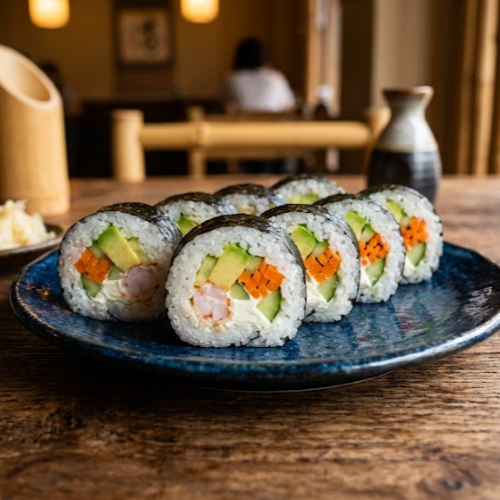 SUSHI MAKI DE CAMARON.