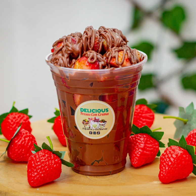 FRESAS CON NUTELLA GRANDE