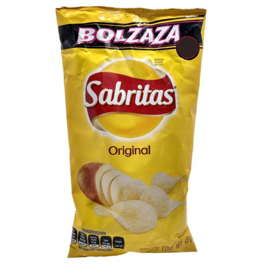 Bolzaza Sabritas Sal 68g